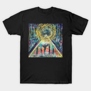 Apex Glow: an activated Inner Power Painting T-Shirt